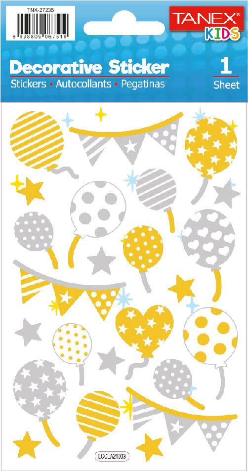 Tanex Tnx-27235 Puffy Parti Serisi