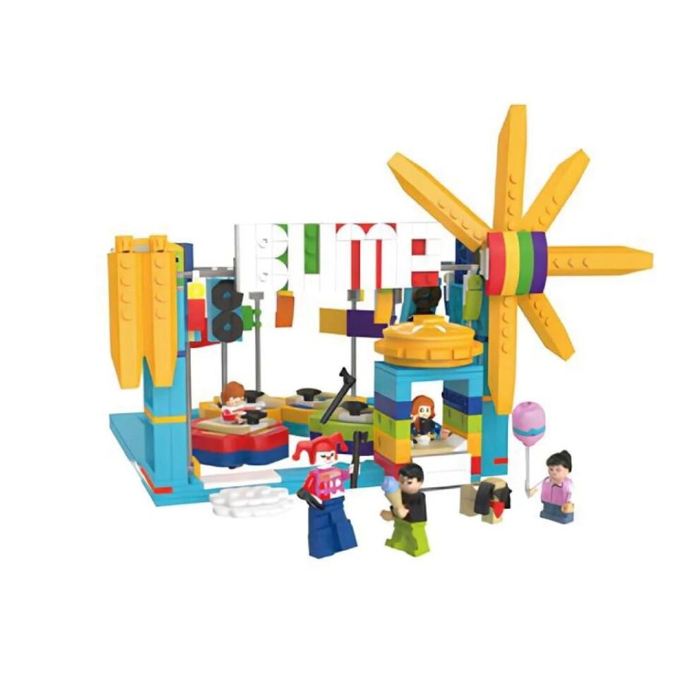 Vagonlife Jaki Lunapark Temalı 1107 PArça Block Oyuncak
