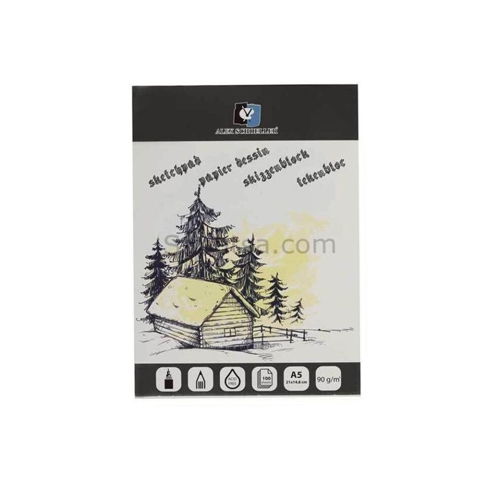 Alex Eskiz Blok Jumbo 95 Gr A5 100 Yaprak Alx-0282