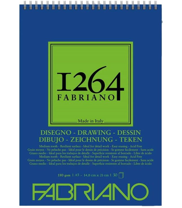 Fabriano 1264 Drawing Çizim Defteri 180 Gr A5 30 Yaprak Spiralli