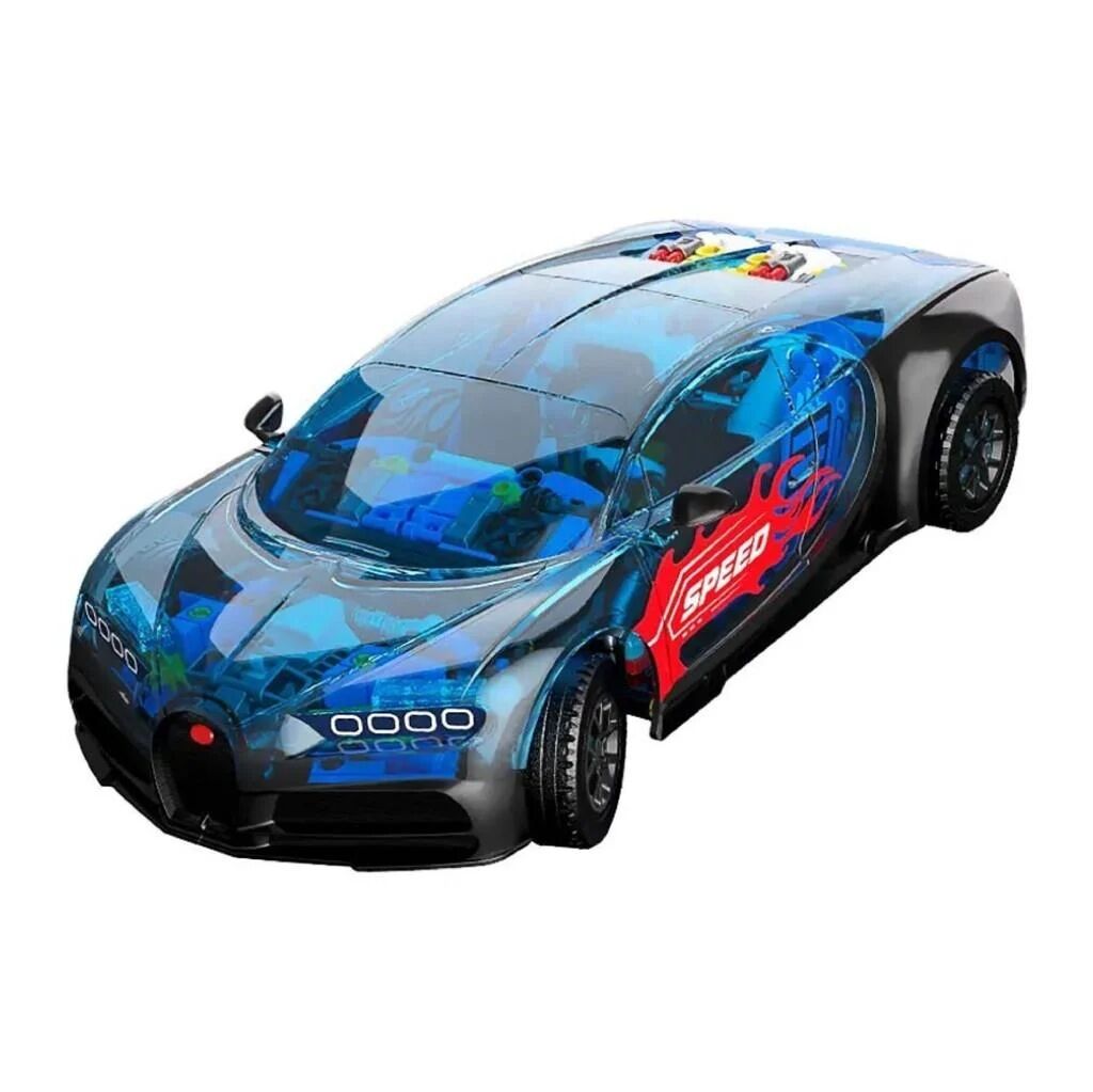 Vagonlife Jaki Mekanik Bugatti Model Araba 798 PArça Block Oyuncak