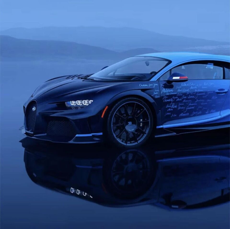 Vagonlife Jaki Mekanik Bugatti Model Araba 798 PArça Block Oyuncak