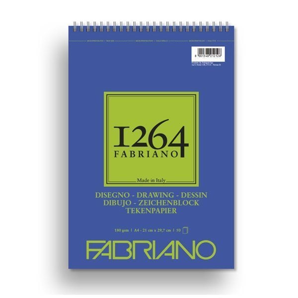 Fabriano 1264 Drawing Çizim Defteri 180 Gr A4 50 Yaprak Spiralli