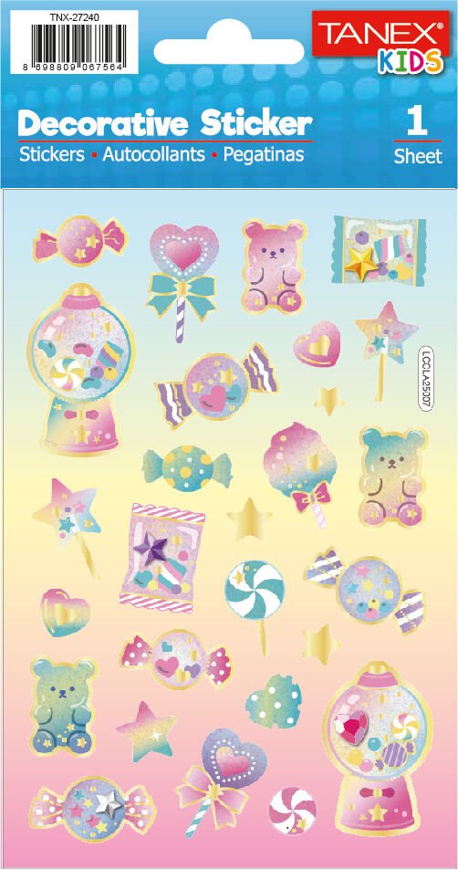 Tanex Tnx-27240 Puffy Şekerler Serisi