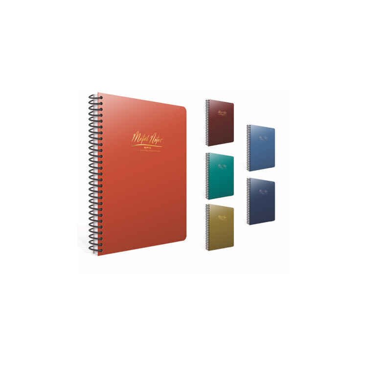 Gıpta Metal Notes Spiralli Pp Kapak Defter A6 Yaprak Çizgili
