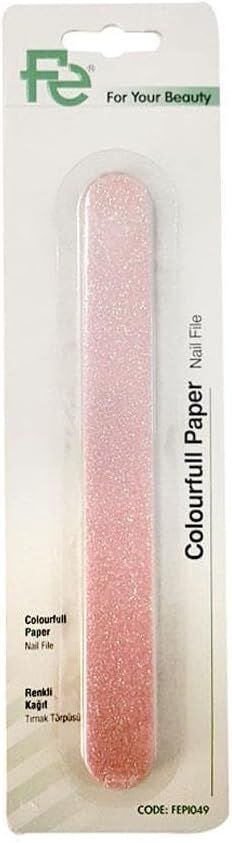 Fe 2 Fonksiyonlu Renkli Kağıt Tırnak Törpüsü