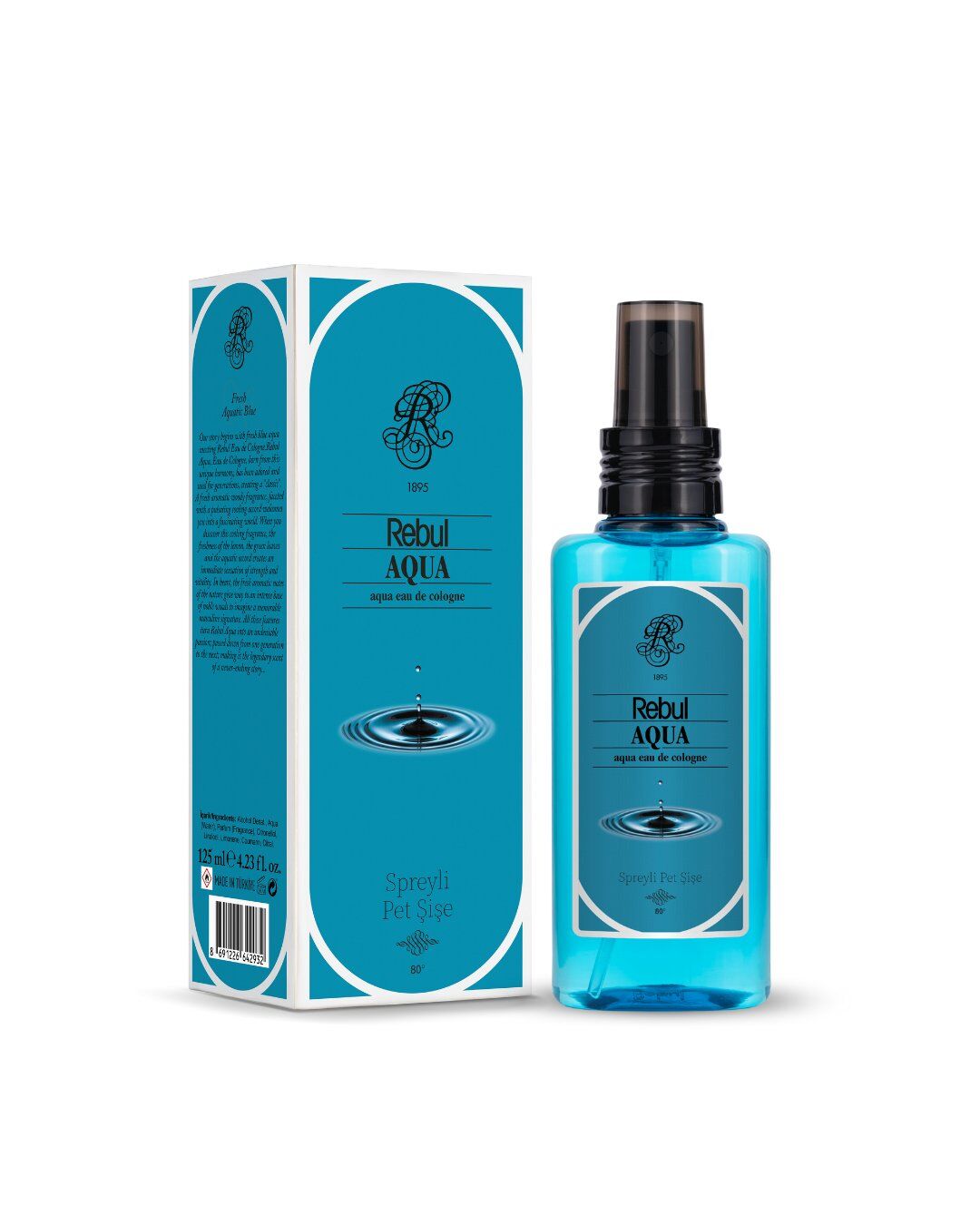 Rebul Kolonya 125 Ml Aqua