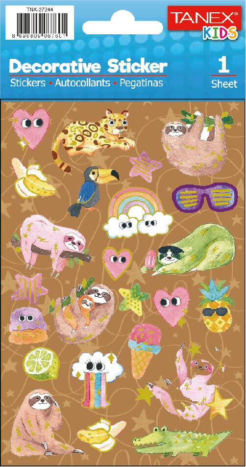 Tanex Tnx-27244 Puffy Tembel Hayvanlar Serisi