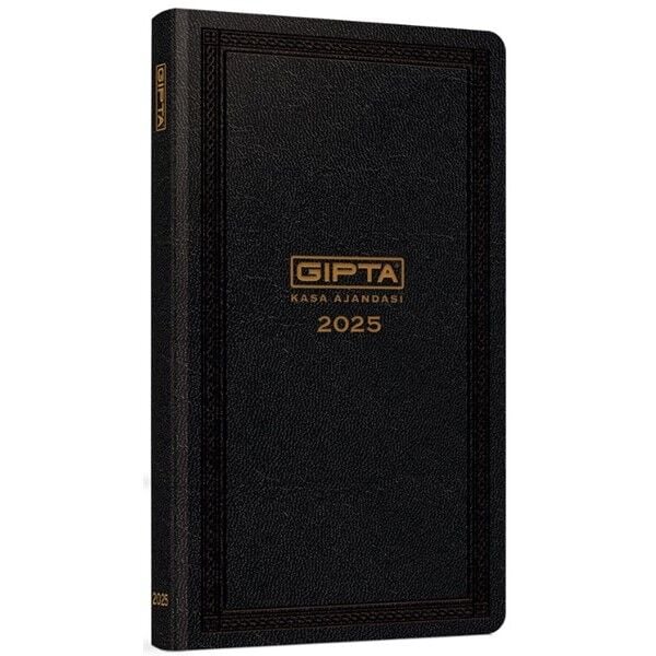 Gıpta 118-Tck 17X33 Kasa Ajandası