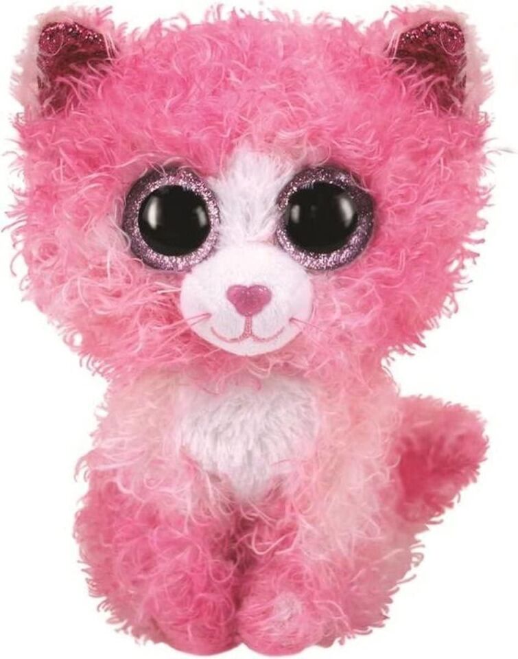 Reagan Cat With Pink Curly Hair Reg 