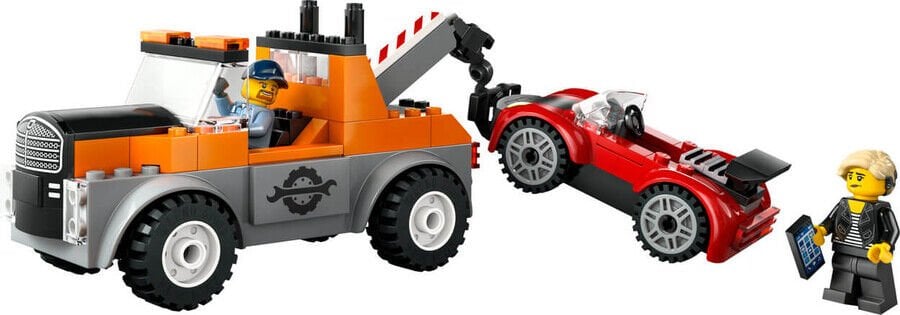 Lego City Çekici Kamyon Ve Spor Araba