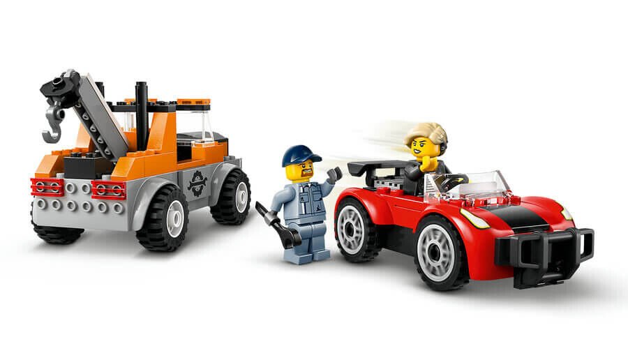 Lego City Çekici Kamyon Ve Spor Araba