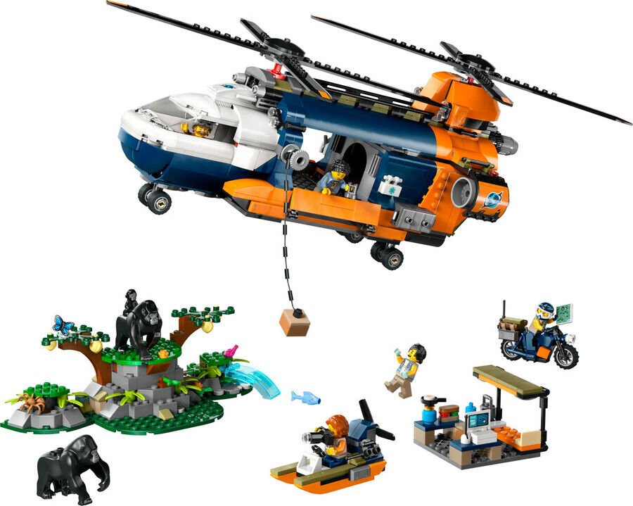 Lego City Orman Kaşifinin Helikopteri 