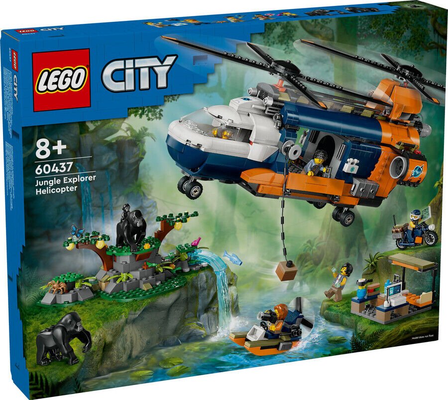 Lego City Orman Kaşifinin Helikopteri 