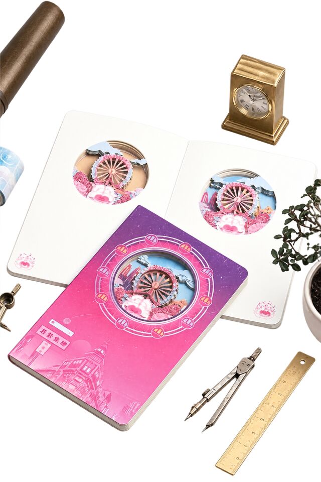 Vagonlife 3D Dönme Dolap Temalı Defter