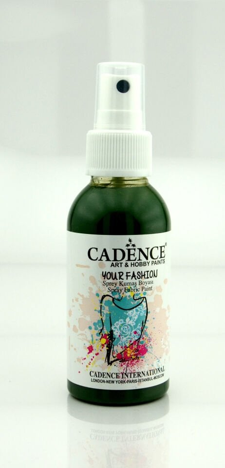 Cadence Kumaş Sprey Boya 1113 Yaprak Yeşili 100 Ml