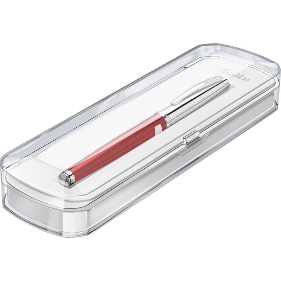 Scrikss 800K Roller Yarı Krom Kırmızı Kristal Kutu