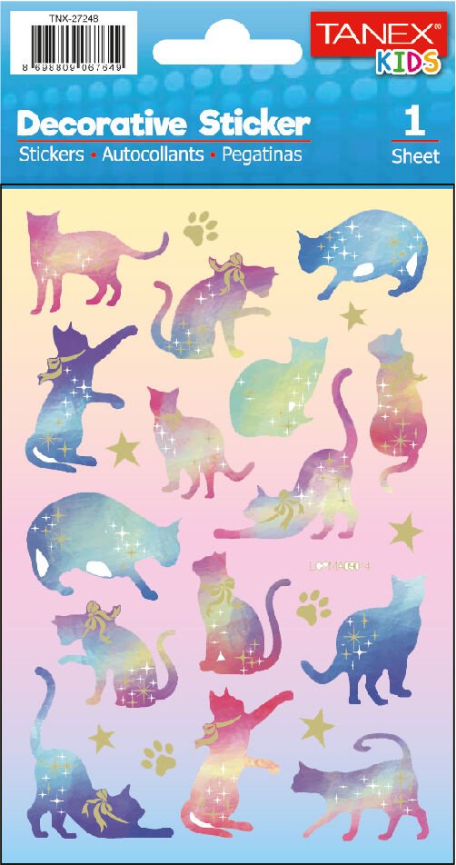 Tanex Tnx-27248 Puffy Astralog Kediler Serisi