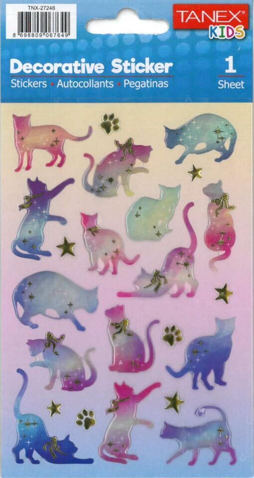 Tanex Tnx-27248 Puffy Astralog Kediler Serisi