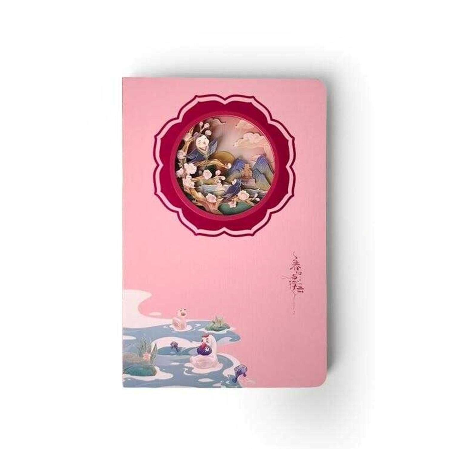 Vagonlife 3D Kuş Temalı Defter