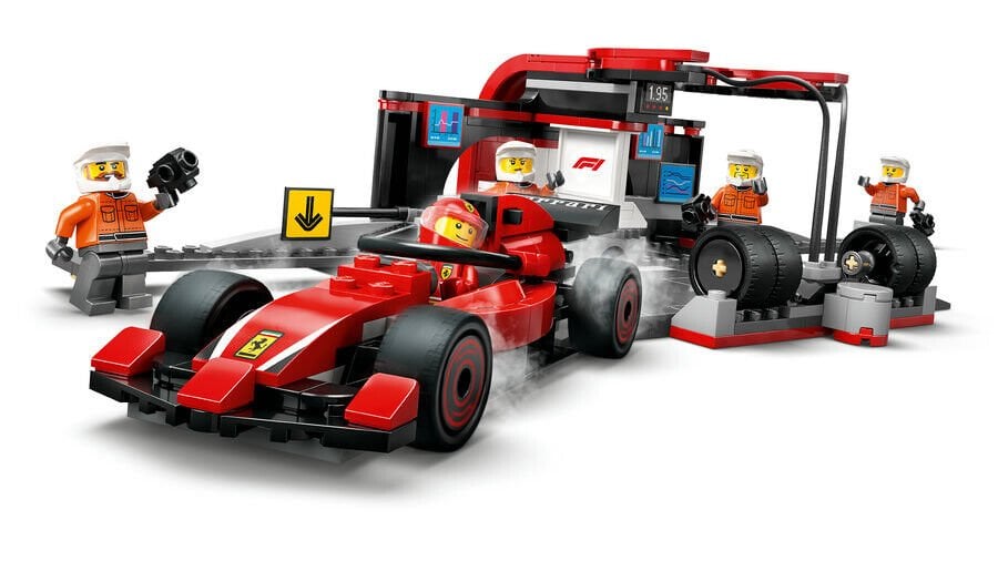 Lego F1 Pit Stop ve Ekibi