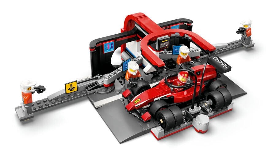Lego F1 Pit Stop ve Ekibi