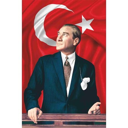 Buket 150x225 Cm Atatürk Posteri No 16