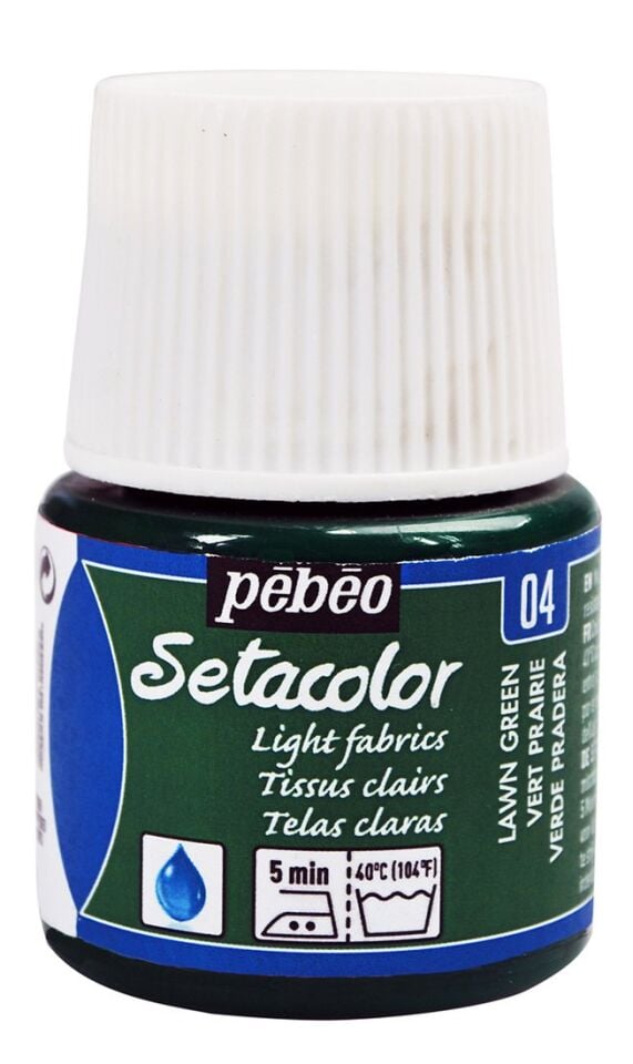 Pebeo Setacolor Transparan 45 Ml Şişe Vert Prairie