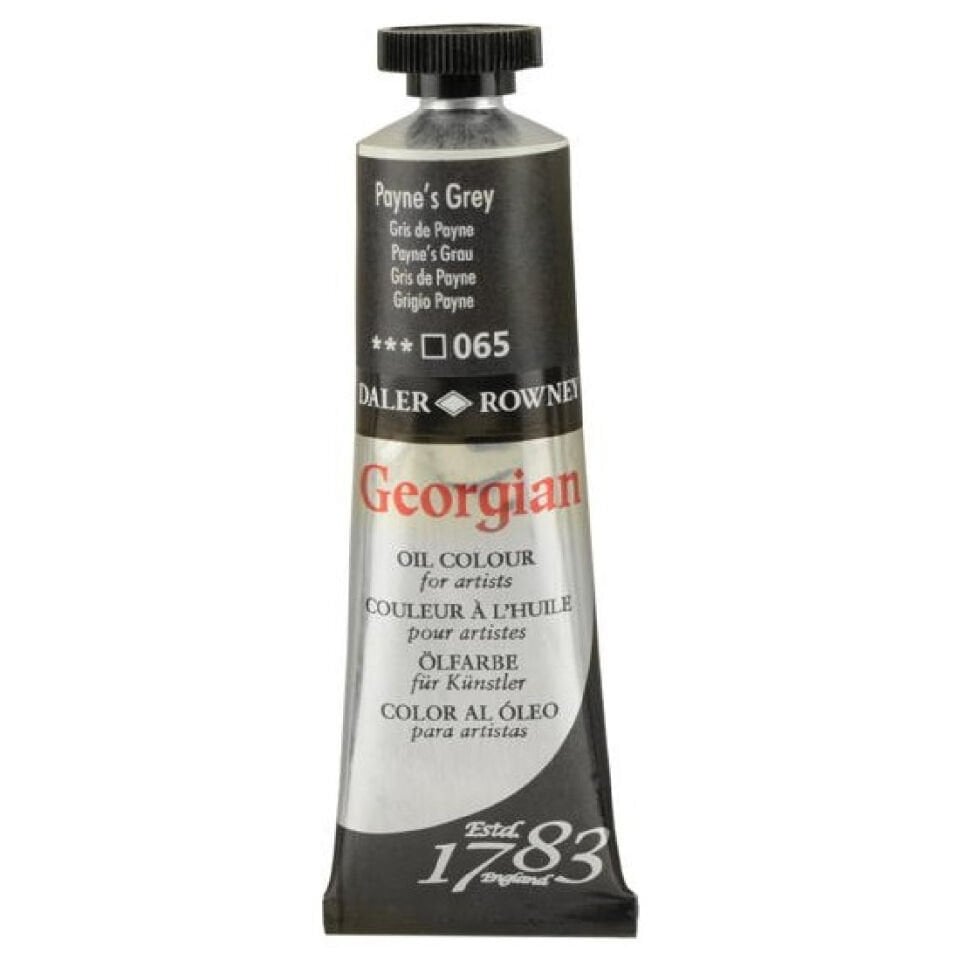 Daler Rowney Georgian Yağlı Boya Goc 38 Ml Paynes Grey