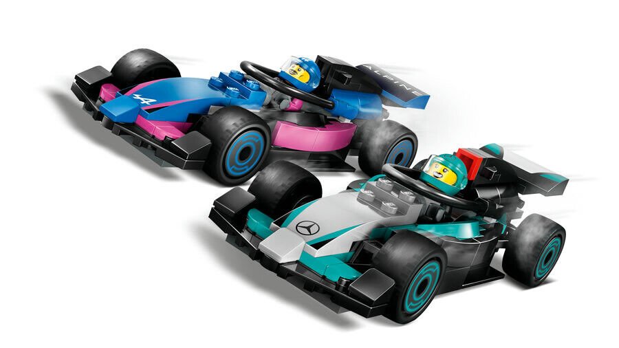 Lego City F1 Garaj Amg Ve Alpine 