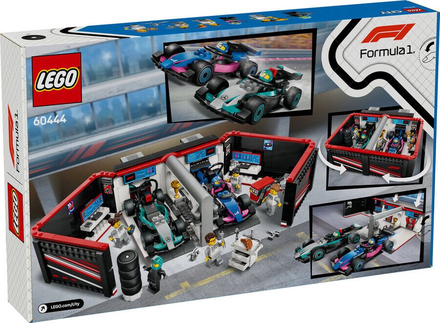 Lego City F1 Garaj Amg Ve Alpine 