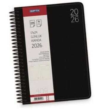 Gıpta 409-Snk Sunday Diary 17x24 Günlük Ajanda