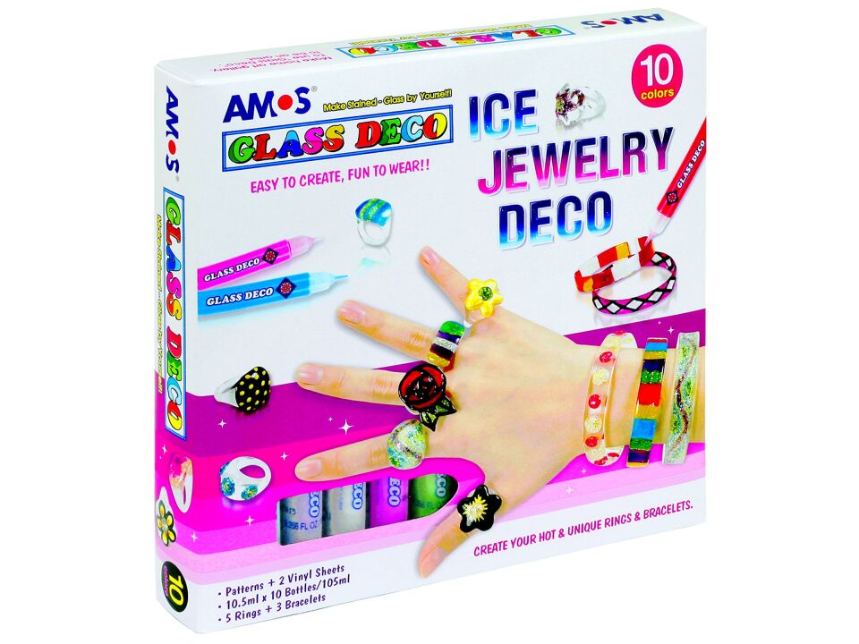 Amos Boyama Seti İce Jewelry Deco