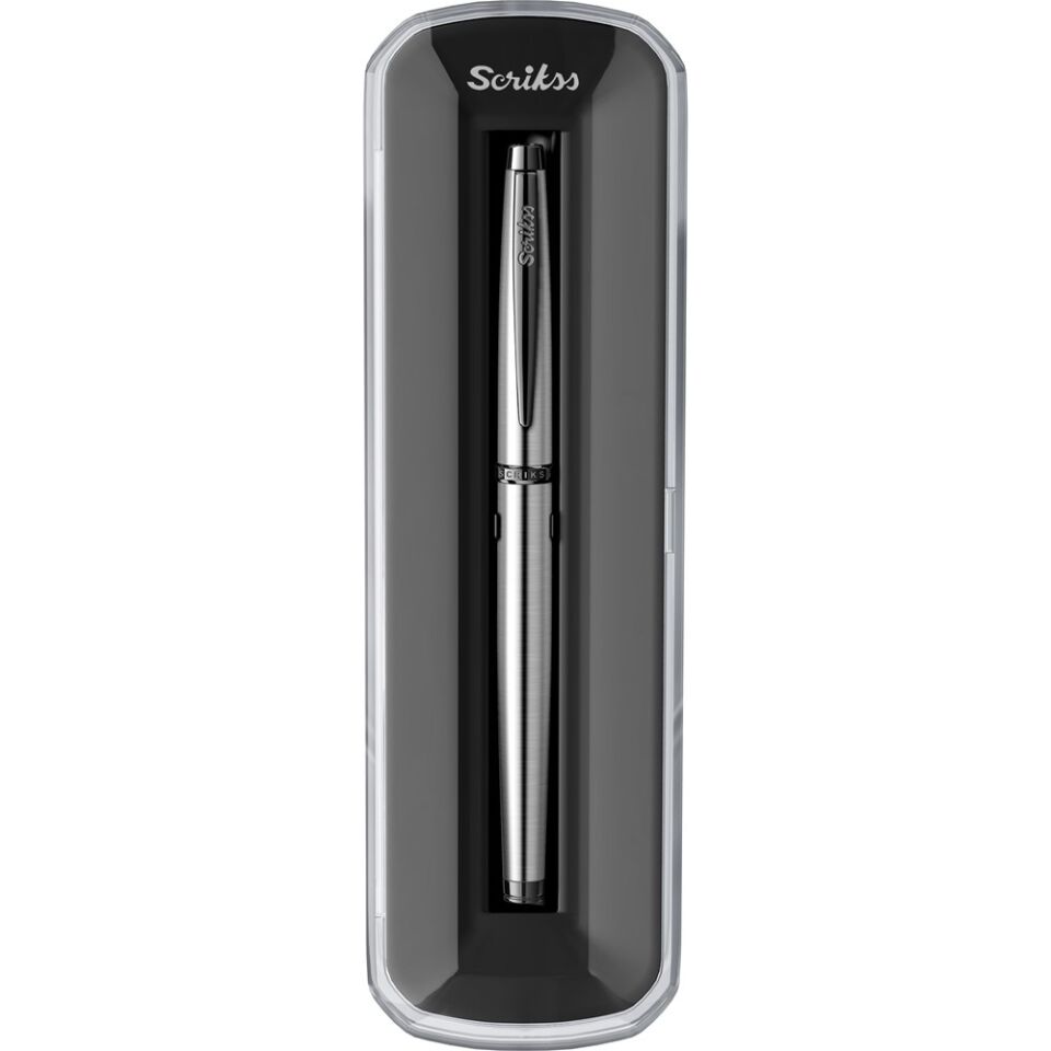 Scrikss 800M Roller Siyah Krom Kristal Kutu