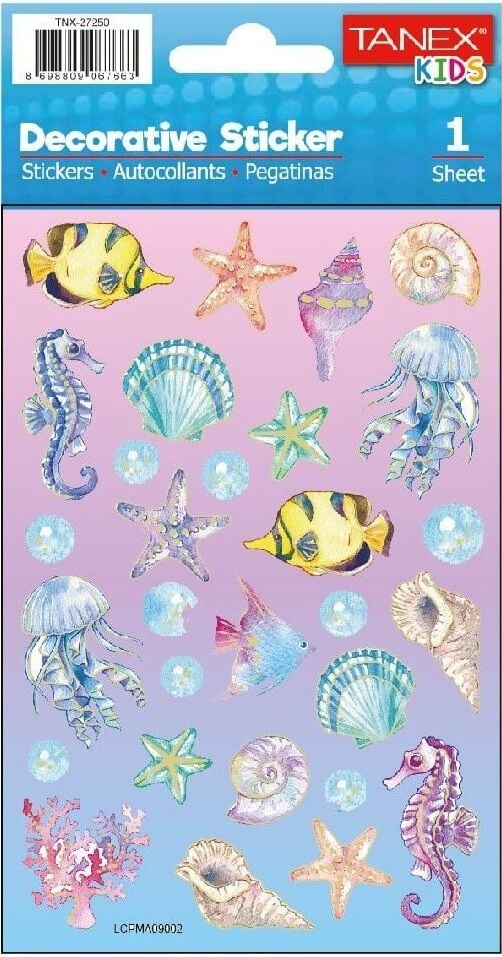 Tanex Tnx-27250 Puffy Okyanus Canlıları Serisi