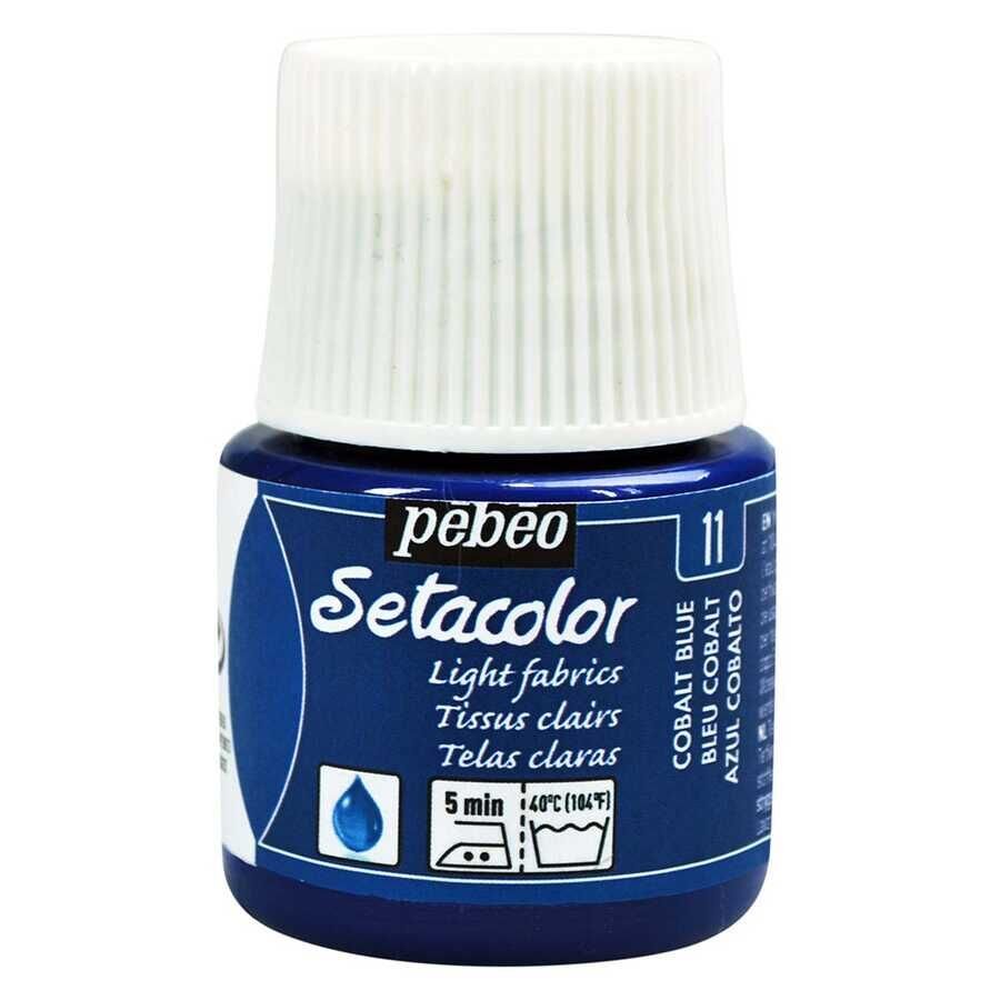 Pebeo Setacolor Transparan 45 Ml Şişe Bleu Cobalt