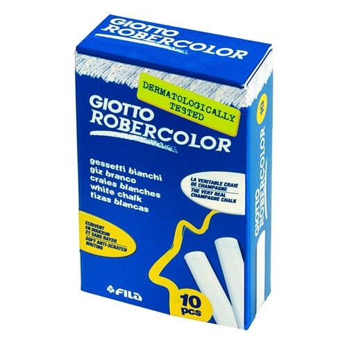 Giotto Robercolor Tebeşir 10 Lu Kutu Beyaz