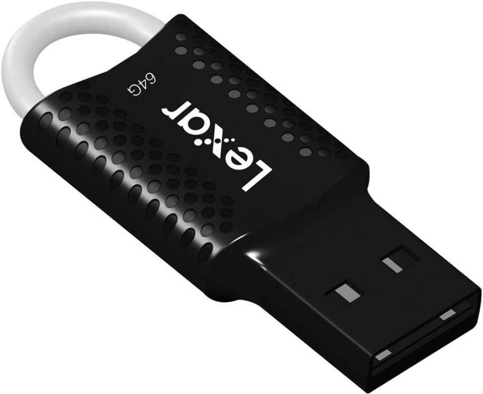 Lexar 64 Gb Usb 2.0 Jump V40 Siyah Flash Bellek LJDV40-64GA