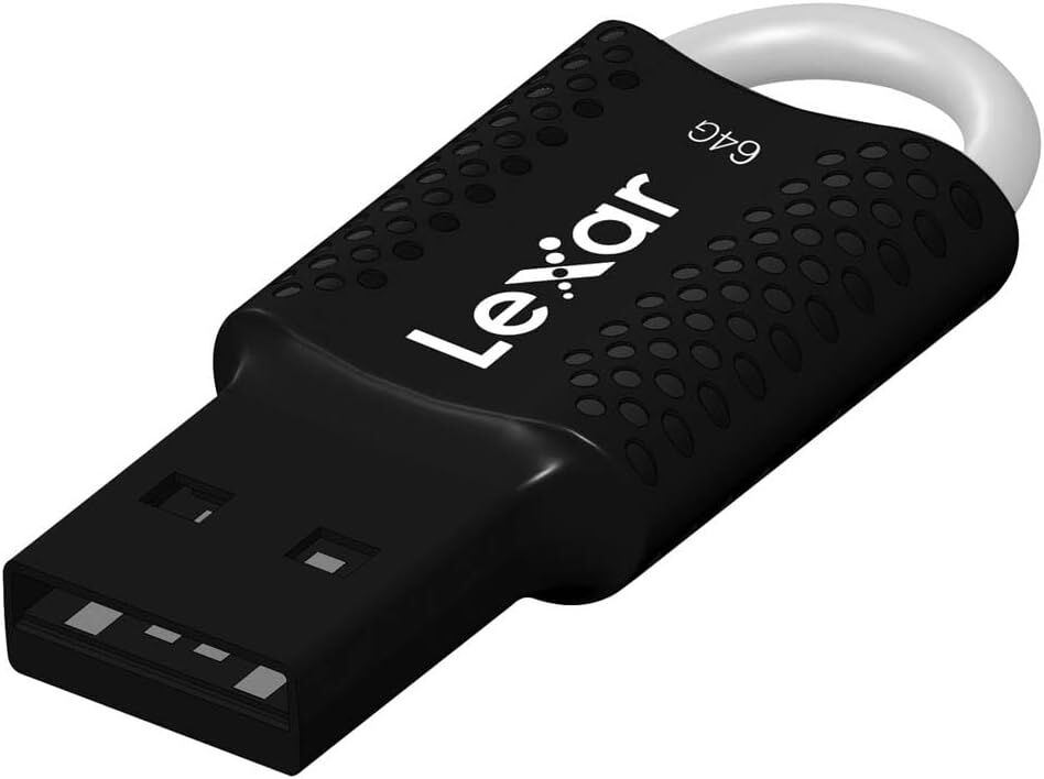 Lexar 64 Gb Usb 2.0 Jump V40 Siyah Flash Bellek LJDV40-64GA