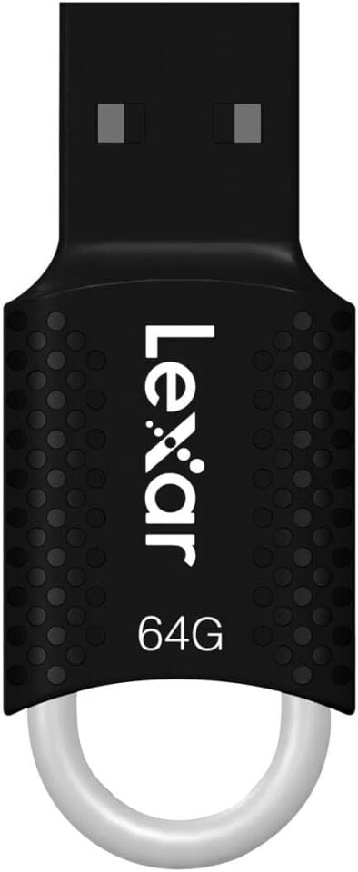Lexar 64 Gb Usb 2.0 Jump V40 Siyah Flash Bellek LJDV40-64GA
