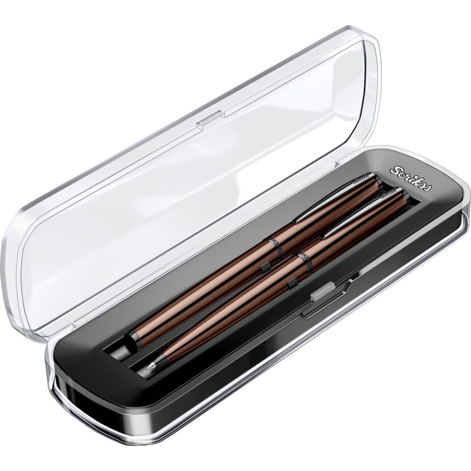 Scrikss 78Mr Dolma Tükenmez Kalem Takım Rose