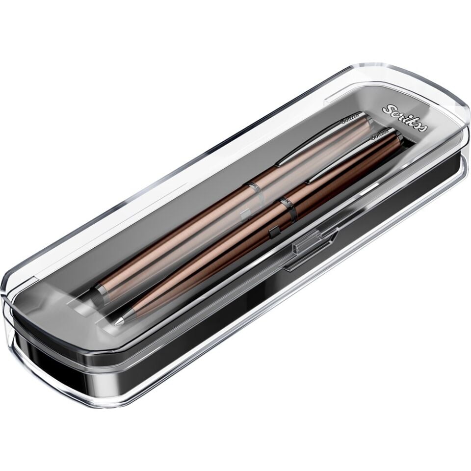 Scrikss 78Mr Dolma Tükenmez Kalem Takım Rose