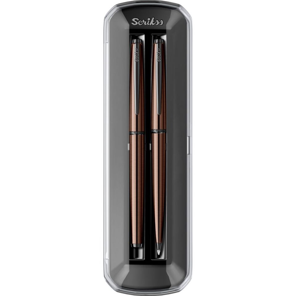Scrikss 78Mr Dolma Tükenmez Kalem Takım Rose