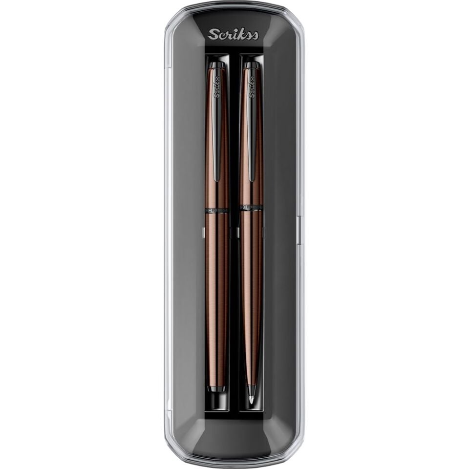Scrikss 78Mr Dolma Tükenmez Kalem Takım Rose