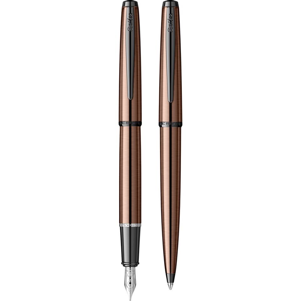 Scrikss 78Mr Dolma Tükenmez Kalem Takım Rose