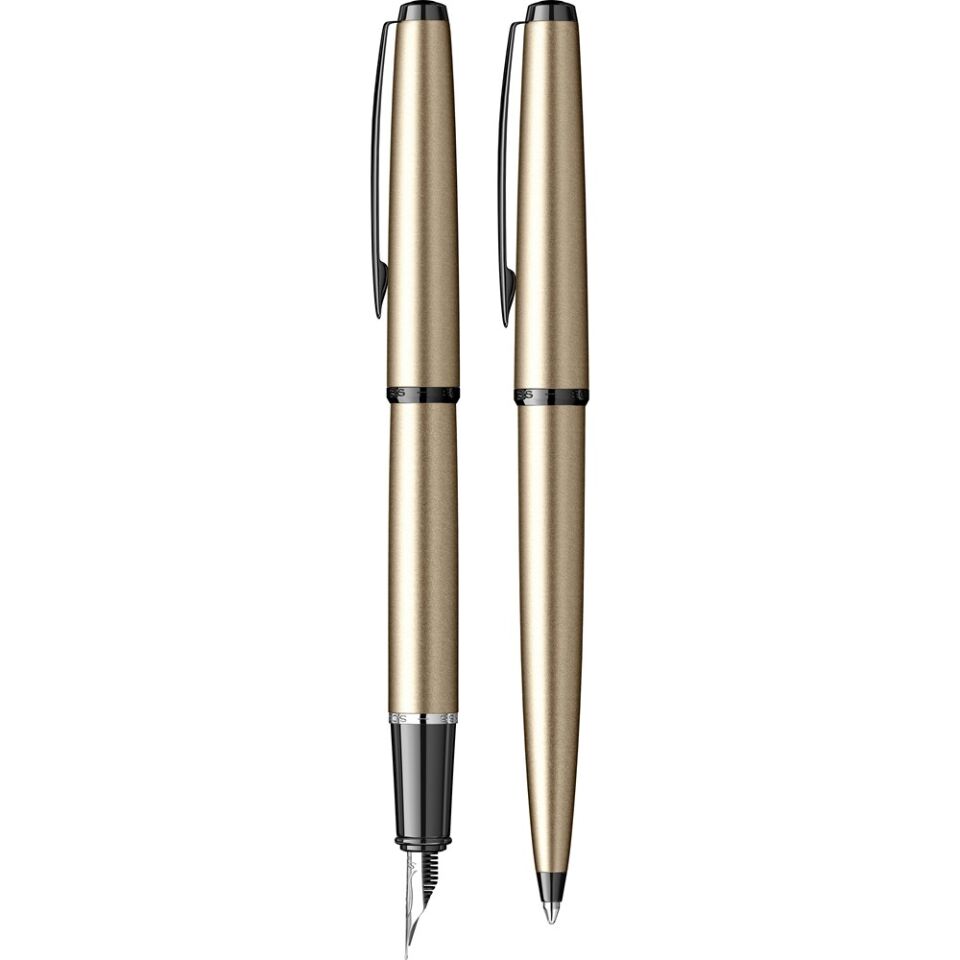 Scrikss 78Ms Dolma Tükenmez Kalem Takım Saten Gri