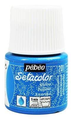 Pebeo Setacolor Glıtter 45 Ml Şişe Aquamarine