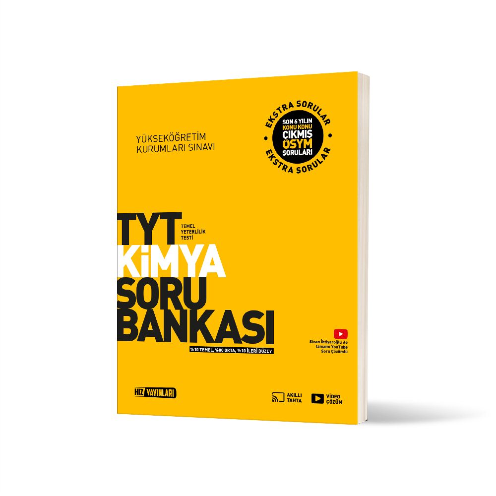 Hız Tyt Kimya Soru Bankası Yay