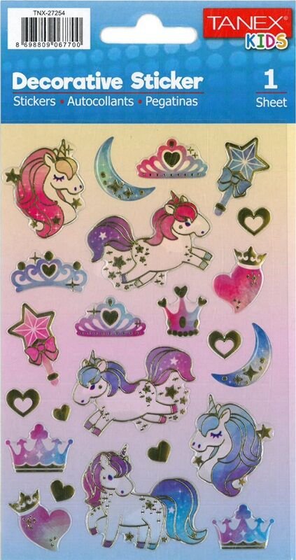 Tanex Tnx-27254 Puffy Unicorn Serisi