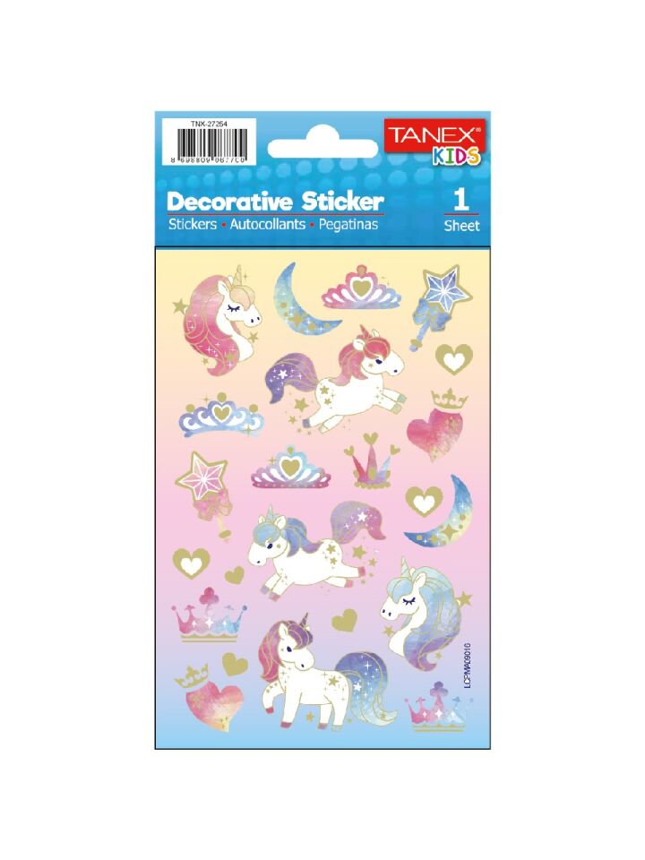 Tanex Tnx-27254 Puffy Unicorn Serisi